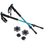 Bâtons randonnée Zulu Dual Lock Antishock bleu blue