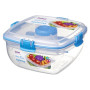 Saladier Sistema Salad To Go 1,1L bleu clair