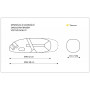Sacoche selle vélo Sport Arsenal Art. 622