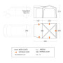 Tente caravane Vango Tailgate AirHub Low