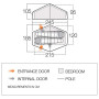 Tente de randonnée Vango Apex Compact 200