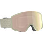 Masques ski Scott Shield 2022 beige light beige