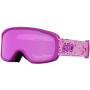 Masques de ski enfant Giro Buster AR40 noir / rose Pink Black Block Amber Pink