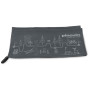 Serviette Pinguin Micro Towel XL 75x150 Map girs Grey