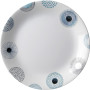 Couleur: blanc / bleu