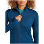 Veste polaire fonctionnelle femme Icebreaker Women Merino Blend 300 RealFleece™ Descender LS Zip