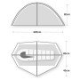 Tente de randonnée Terra Nova Equipment Helm Compact 1