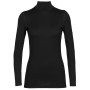 T-shirt femme Icebreaker W 260 Tech LS Turtleneck noir Black