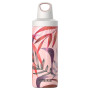 Gourde isotherme en acier inoxydable Kambukka Reno Insulated 500 ml rose Monstera Leaves