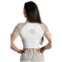 T-shirt femme Nebbia Crop Top Leopard '97 Primal