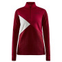 T-shirt fonctionnel femme Craft ADV Nordic Wool HZ rouge RhubarbMachine