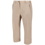 Pantalon 3/4 femme Regatta Chaska Capri II beige Moccasin