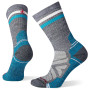 Chaussettes femme Smartwool W Performance Hike Lght Cshn Tb Strp Crw gris / bleu charcoal-light gray