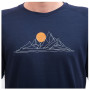 T-shirt fonctionnel homme Sensor Merino Blend Moon