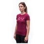 T-shirt fonctionnel femme Sensor Merino Active Songbirds