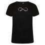 T-shirt femme Dare 2b Crystallize Grphic vert Black