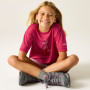 T-shirt enfant Regatta Aria Deep Pink