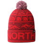 Bonnet The North Face Ski Tuke rouge Cordovan/Horizon Red