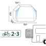 Bâche toiture Brunner Bike Wrapper 2/3