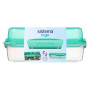 Boîte aliments Sistema Lunch Stack To Go Rectangle turquoise mint