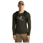 T-shirt fonctionnel homme Icebreaker Men Merino 200 Oasis LS Crewe SkiingYeti