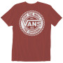 T-shirt homme Vans Original Checkerboard C SS rouge Chili Oil