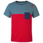 Taille: L / Couleur: bleu / rouge