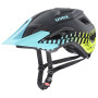 Casque vélo Uvex Access vert / bleu Black Aqua Lime Mat