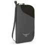 Portefeuille Osprey Document Zip Wallet gris / noir Black