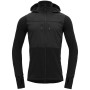Veste softshell homme Devold Herøy Hybrid Merino Jkt Man vert Caviar
