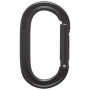 Mousqueton Black Diamond Oval Keylock noir Black
