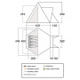 Tente familiale Vango Teepee Air 400