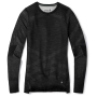 T-shirt fonctionnel femme Smartwool W Intraknit Thermal Merino Base Layer Crew noir BLK/WHTE STRPE