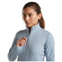 Sweat-shirt femme Icebreaker W Mer 400 RealFleece Descender LS Z