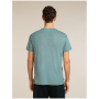 T-shirt fonctionnel homme Icebreaker Merino Blend Core SS Tee Single Line Camp
