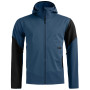 Veste softshell homme Ortovox Ortler Softshell Plus Jacket bleu Blue Nunatak