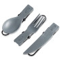 Set de couverts GSI Outdoors Tekk Trio Folding Cutlery Set