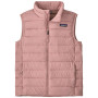 Gilet enfant Patagonia K's Down Sweater Vest - Fuzzy Mauve rose Fuzzy Mauve
