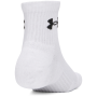 Jeu de chaussettes Under Armour Performance Cotton 3P Qtr