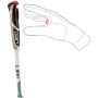 Bâtons de marche nordique Leki Spin Shark SL