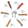 Couverts Opinel Picnic Plus avec fourchette/cuillère/serviette