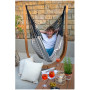Fauteuil suspendu avec support La Siesta Udine Organic Zebra