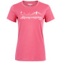 T-shirt femme Regatta Wmn Fingal Slogan rose Flamingo Pink