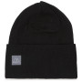 Bonnet Buff Crossknit Hat vert SolidBlack
