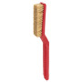 Brosse nettoyage Mammut Sender Brush rouge 3465 - magma