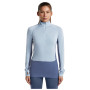T-shirt fonctionnel femme Icebreaker Wom Mer 260 ZoneKnit LS Half Zip