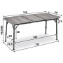 Table Brunner Elùtop Compack Square 100