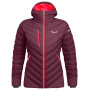 Veste femme Salewa ORTLES MEDIUM 2 DWN W JKT rouge RhodoRed/