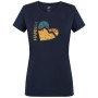 T-shirt femme Hannah Corey Ii bleu foncé reflecting pond