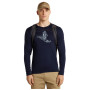 T-shirt fonctionnel homme Icebreaker Men Merino 200 Oasis LS Crewe SkiingYeti
